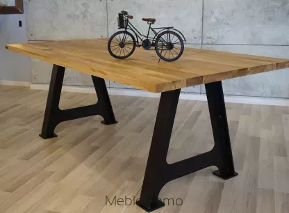 Loft wooden dining table
